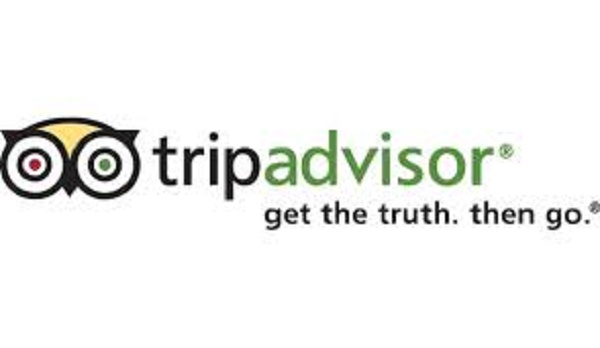 Logo da TripAdvisor com slogan: get the trut