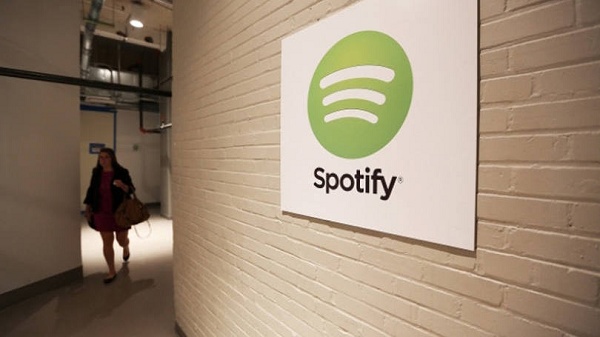 Entrada do Spotify