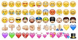 Seleção de emojis