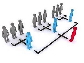 Imagem representando estrutura organizacional