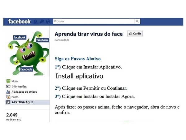imagem de uma extensão maliciosa do Chrome