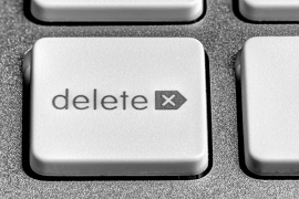 imagem da tecla delete do teclado