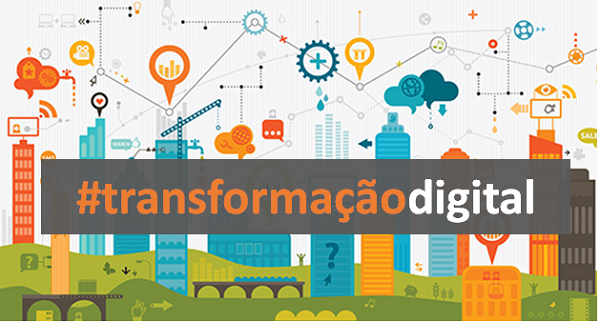 Ilustração sobre transformação digital