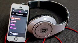 Imagem mostra a fusão entre a Apple e o serviço de streaming Beats Music