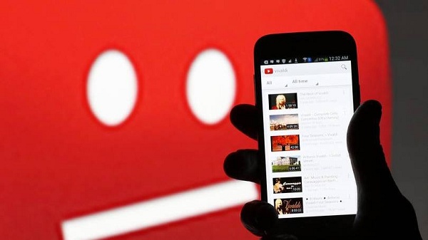 Foto do app do YouTube