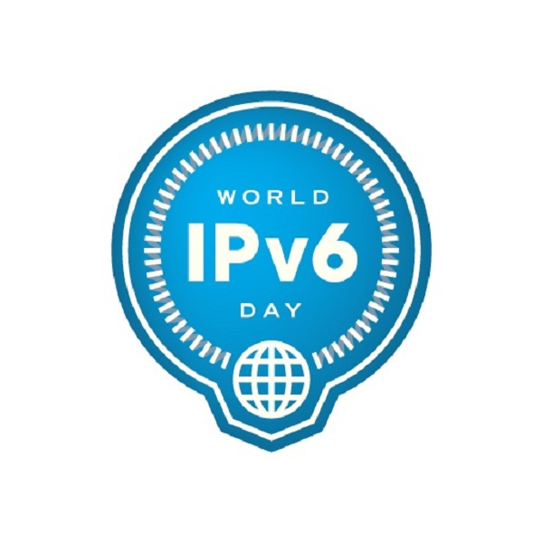 imagem mostra logo do World IPV6 Day