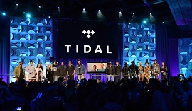 Foto do lançamento do serviço TIDAL 