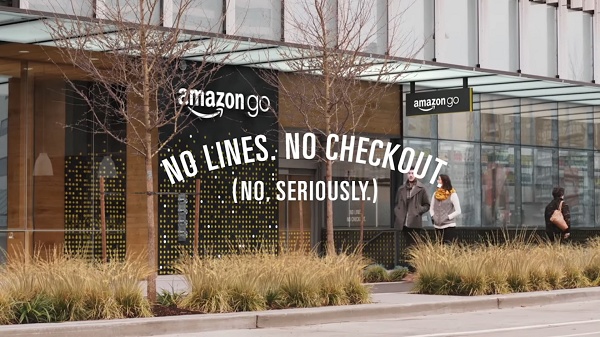 Foto de supermercado com Amazon go