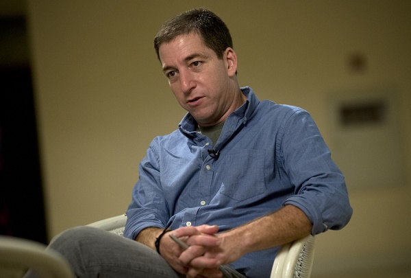 Foto do jornalista Green Greenwald 
