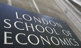 Placa da London School of Economics