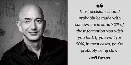 Frase de Jeff Bezos