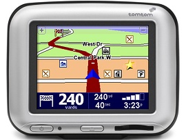 Ilustração do GPS tomtom